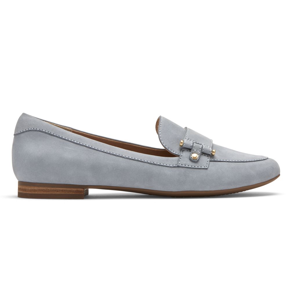 Rockport Canada Total Motion Tavia Belt - Womens Loafers Blue (FKV753698)